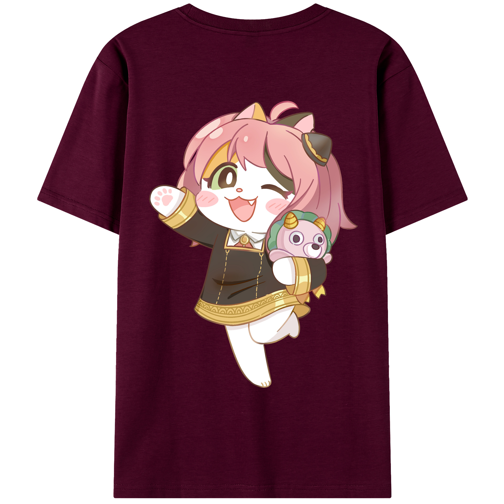 （画像用） SPY×FAMILY间谍家家酒 レディース半袖Tシャツ(バックプリント)
